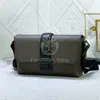 Luxury Classic Shoulder Bag Designer Mens S-Cape Messenger Bag Fashion Crossbody Vintage Shoulder tote Bags Genuine Leather Flap Handbag Black Brown Messenger Bag