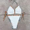 Bikini Designer Badebekleidung Frauen Swimwears sexy Badeanzug Frauen baden Schwimmanzug Anzüge Bikinis Sex Low Taille Modes Triangle Druckmusterpoolpartys Sets Sets Sets