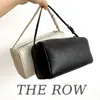 The Row 90s Designer luksus nawet torba damska męska torebka Torebka myjka mini -tote skórzana torba kosmetyczna telefon Pochette na ramieniu Crossbody Travel Makeup Torby na lunch