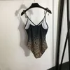 Бикини набор леопардовый принт Camisole One Piece Swimsuit+консервативная блокировка плоти пляжная юбка