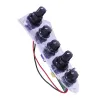 Guitar 5 Jazz JB Bass Loaded Wired Control Plate for 4/5 String Bass Guitar Parts Guitar Parts Accessoires