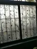 Fönsterklistermärken 55x300 cm självhäftande film frostat glas klistermärke ogenomskinlig badrum skjutdörr papper raamfolie