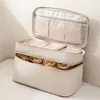 Storage Boxes Travel Wear-resistant Toiletry Bag Double-layer Cosmetic Large Capacity Waterproof Women's Cosmetics
