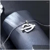 Pendant Necklaces Stainless Steel Double Accessories Arrow Through The Heart Y Fashion Pendants Chain Choker Necklace For Women Drop D Dhrti