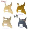 Guitar Xinyue Guitar Parts For FD US 11 Screws Hole Standard Start HS PAF Humbucker Guitar Pickguard With No Knob Hole