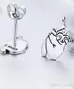 FashionJewelry S925 Boucles d'oreilles en argent en argent sterling