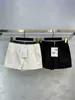 Designer des shorts pour femmes 2024 début de printemps Nouveau Nanyou Cha French Elegance and Celebrity Simple Style Lignet Ligne décontractée pour les femmes GK5d