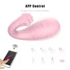 G-spot Massage sexy Toys for Women 8 Frequency APP Bluetooth Silicone Monster Pub Vibrator Wireless Remote control