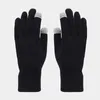Bergen -Wiederwinter warme Strick -Mütze Handschuhe Langer Schal Thermo, winddes Outdoor -Set für Männer Frauen