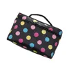 Sacs de rangement Sac cosmétique en mailles en nylon Portable Organisateur de toilette Femme Multifonctionnelle Femmes à lèvres Clé Purs à main Coin Purse Hands