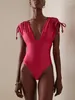 Deep v Solid Coll Color Women Wily's Bikini Trend Trend Straps Beach Beach Resort Beach Resort