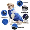 Dog Apparel Thicken Clothes Winter Cotton Costume Warm Pet Coat Windproof With Reflective Strips Products Outdoor Walk