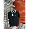 T-shirt 24ss Men Plus Polos z haftem okrągłym i drukowanym w stylu polarnym Summer T-shirt, Street Pure Cotton Designer T-shirt 856