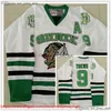 خمر جامعة نورث داكوتا NCAA كلية القتال Sioux Ice Hockey Jerseys 9 Jonathan Toews 11 Zach Parise 7 T.J. جيرسي جامعة أوشي