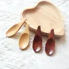 Scoops de café 1 pc cuillère en bois minicréatives pour le thé en poudre de thé et des accessoires d'assistance de cuisine sans assiette saine facile à nettoyer