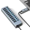 USB3.0 Hub Type C Adapters USB -apparaat voor laptops brede compatibiliteit