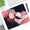 Mouse pads Pulseira repousa Jujutsu Kaisen Mouse Carpet Gamer Teclado Pad acessórios para escritórios para mesa Mat Mousepad Mats de jogos MAUSE