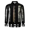 Camicie casual da uomo dollaro cocaina street style camicia uomo pablo escobar camicette autunnali sciolte design a maniche lunghe