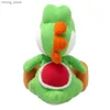 Plush Dolls 33cm Yoshi Plush Toy Green Filling Toy Yoshi Plush Toy Toy Doll مناسبة لجميع سلسلة عشاق اللعبة Y240415