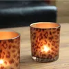 Kerzenhalter Europäischer Glashalter Nordischer Stil Moderner Zylindertisch Herzstück Portavelas Cristal Home Decor De50zt