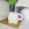 Kupalar seramik kupa yaratıcı tutam göbek sevimli kahve sütü kahvaltı kupası vücut sanat kızları komik kawaii hediyeler