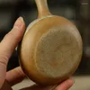 Xícaras de chá por que chinês chinês caligrafia cerâmica xícara de justiça canecas vintage tecup de chá de chá de chá de tecup de tearware antigo utensílio