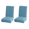 Couvercles de chaise 2 packs à manger housses canapé extensible pour 3 canapé coussin en cuir de couverture