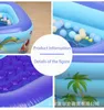 Piscina infantil brinquedos infláveis piscinas emolduradas jardim infantil banheira de banho de banho de verão para fora do jogo de água interna para fora do jogo 240407