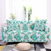 Chair Covers 1/2/3/4 Seater Floral Sofa Cover For Living Room Flower Printed Couch Recliner Retro L Shape Sectional Protector