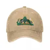 Ball Caps Christmas Garden Eel Cowboy Hat Rugby Sunhat Women Men's