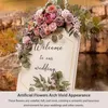 Fleurs décoratives arc arc swag draping Garland Wedding Arrangement Supplies