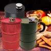 Hip Flasks Jug Stainless Steel Drinking Bottle For BBQ Travel Camping