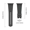Texture à fibre de carbone à double contraste AP Modèle de silicone Bands Bande de bracelet Bandoues Bandoue de montre pour Apple Watch Series 3 4 5 6 7 8 9 Iwatch 40 / 41mm 44/45 mm 49 mm