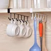 Crochets de rangement de cuisine support de coupe en métal sans punch armoire de salle de bain sous étagère.