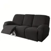 Couvre-chaise 8 pcs Sofa Velvet Sofa - Reckin lavable machine pour 3 coussins couchés couchés
