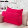 Pillow Simple Candy Color Backrest Pillows Support Waist Chair Pad Soft Tatami Mattress Lounger Reading Home Decor