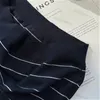 Stripe Cropped Strickwear für Frauen Designer Pullover Jumper gestrickt Tops Brief Casual Tees