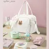 Sacs à couches en coton sac maman sac à couches pour bébé sacs à main mignons organisation de bébé nappy caddy sac maternité maman enfants l410