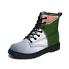 Designer Boots personnalisés hommes Chaussures femmes triples noirs blancs forages plate-forme pour hommes sportifs baskets plates gai eur 40