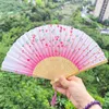 Decorative Figurines 21cm Chinese Characteristics Folding Fan Gift For Women And Children China Good Cultural Collection Box