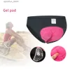 Cycling Jersey stelt 1 pc's fietsen ondergoed voor vrouwen 4D -gel gevulde fietsen Bicyc shorts Cyc Biking Riding Undershorts MTB Mountain Bri L48
