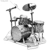 Puzzles 3D Drum Set 3d Metal Puzzle Building Blocs Kits Diy Mecha pour les adolescents Men Hobbies Toys Great Cadeaux # Y240415