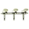 Guitar Nickel w/ Ivory Vintage 3 on a Plate 3x3 Guitar Tuning Keys Tuners for LP SG JR Guitar Tuning Peg