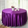 Table Cloth Round Pure Color Tablecloth High-grade Square_AN2959