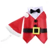 Abbigliamento per cani abiti da pet natalizio per gatto cucciolo decorativo piccolo costume adorabile abbigliamento di Natale Babbo Natale divertente