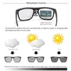 KDEAM High Fashion Polarized Sunglasses For Men and Women UV-Block Night Driving Glasses Pochromic lentes de sol mujer 240403