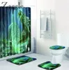 Maty do kąpieli Zeegle Undersea Sceneria Wzór pamięci Foam Dywan prysznic bez poślizgu mata łazienkowa mikrofibry toaleta