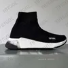 Women Mens Designer Sock Shoes Fashion Flat Casual Socks Trainers Black White Red Beige Knit Outdoor Sports Luxury Vintage Platform Sneakers Size 36-45 No017b