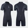 M Neoprene Short Sleeve Wetsuit män Kvinnor Surf Scuba Diving Suit Equipment Underwater Spearfishing Kitesurf Equipment Badkläder 240411