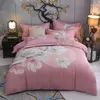Ensembles de literie 47 couette à couette florale couverture de courtepointe asiatique vintage fleur minable coton mouche à lit mouche à lit d'oreiller